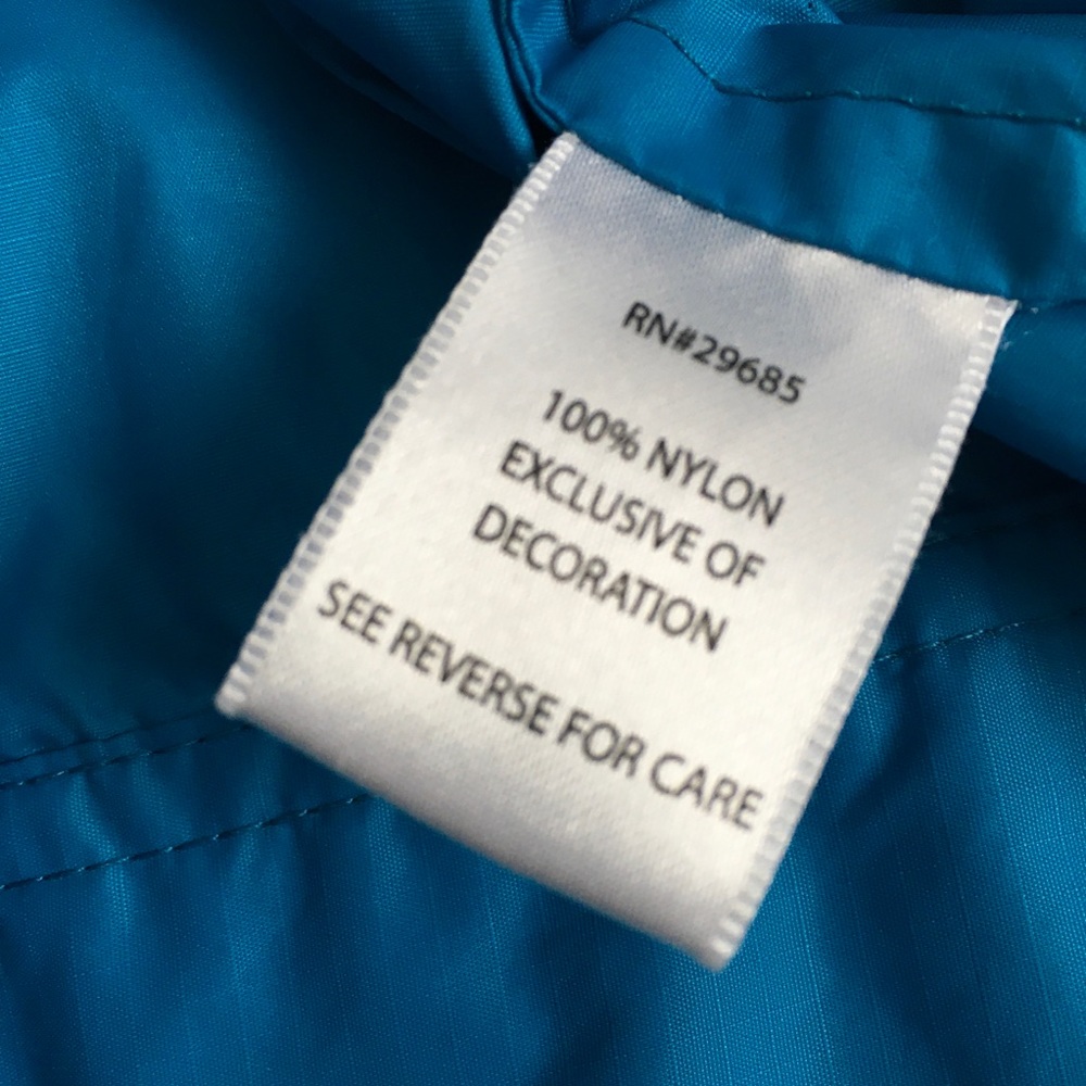 Pendleton Lightweight Windbreaker Rain Jacket Aqua Jacket Sz L - Picture 7 of 11